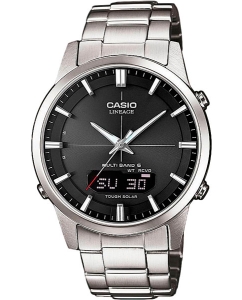 Купить Японские наручные часы Casio Radio Controlled LCW-M170D-1A с хронографом в E-mobi