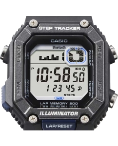 Купить Японские спортивные наручные часы Casio Collection WS-B1000-1A с хронографом  в E-mobi