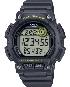 Купить Японские спортивные наручные часы Casio Collection WS-2100H-8A с хронографом в E-mobi
