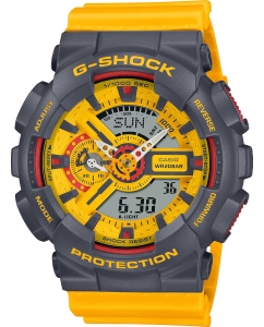 Купить Японские наручные часы Casio G-SHOCK GA-110Y-9A с хронографом в E-mobi
