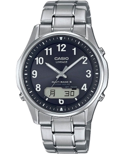 Купить Японские титановые наручные часы Casio Radio Controlled LCW-M100TSE-1A2 с хронографом в E-mobi