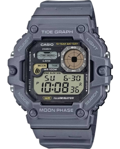 Купить Японские наручные часы Casio Collection WS-1700H-8A с хронографом в E-mobi