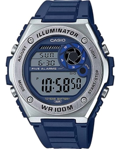 Купить Японские наручные часы Casio Collection MWD-100H-2AVEF с хронографом в E-mobi