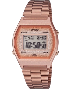 Купить Японские наручные часы Casio Vintage B640WCG-5EF с хронографом в E-mobi
