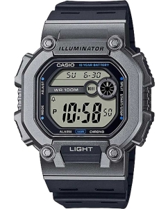 Купить Японские наручные часы Casio Collection W-737H-1A2 с хронографом в E-mobi