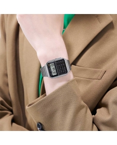 Купить Японские наручные часы Casio Vintage CA-500WE-1A с хронографом  в E-mobi