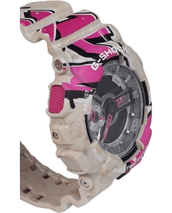 Купить Японские наручные часы Casio G-SHOCK GA-110SS-1A с хронографом  в E-mobi