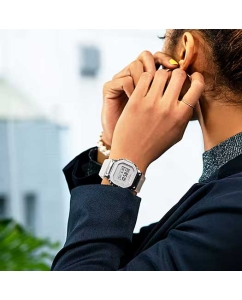 Купить Японские наручные часы Casio G-SHOCK GM-S5600SK-7 с хронографом  в E-mobi