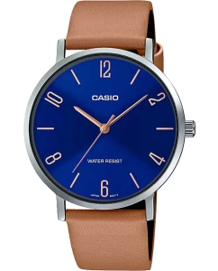 Купить Японские наручные часы Casio Collection MTP-VT01L-2B2 в E-mobi