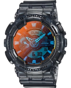 Купить Японские наручные часы Casio G-SHOCK GA-110TLS-8A с хронографом в E-mobi