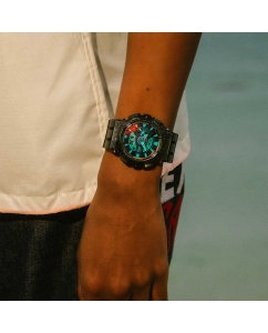 Купить Японские наручные часы Casio G-SHOCK GA-110TLS-8A с хронографом  в E-mobi