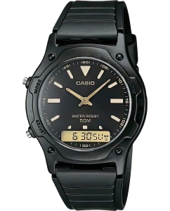 Купить Японские наручные часы Casio Collection AW-49HE-1A с хронографом в E-mobi