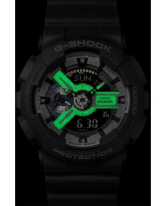 Купить Японские наручные часы Casio G-SHOCK GA-110HD-8A с хронографом  в E-mobi