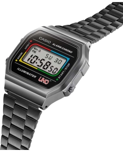 Купить Японские наручные часы Casio Vintage A168WEUC-1A с хронографом  в E-mobi