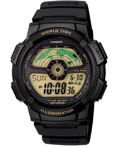 Купить Японские наручные часы Casio Illuminator AE-1100W-1B в E-mobi
