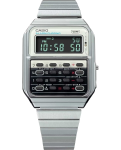 Купить Японские наручные часы Casio Vintage CA-500WE-7B с хронографом  в E-mobi