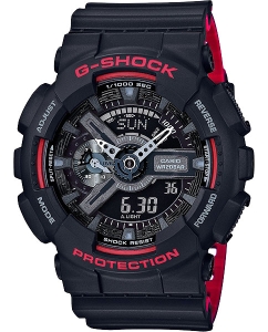 Купить Японские наручные часы Casio G-SHOCK GA-110HR-1A с хронографом в E-mobi