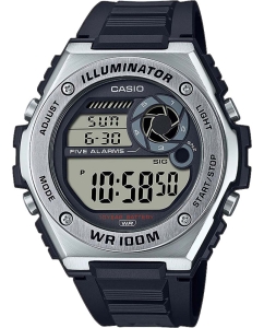 Купить Японские наручные часы Casio Collection MWD-100H-1AVEF с хронографом в E-mobi