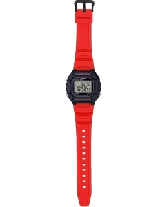 Купить Японские наручные часы Casio Collection W-218H-4B с хронографом  в E-mobi