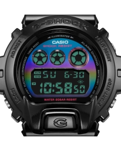 Купить Японские наручные часы Casio G-SHOCK DW-6900RGB-1E с хронографом  в E-mobi