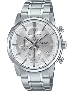 Купить Японские наручные часы Casio Collection MTP-E510D-7A с хронографом в E-mobi