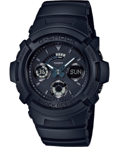 Купить Японские наручные часы Casio G-SHOCK AW-591BB-1A с хронографом в E-mobi