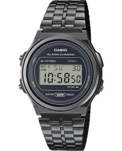 Купить Японские наручные часы Casio Vintage A171WEGG-1AEF с хронографом в E-mobi