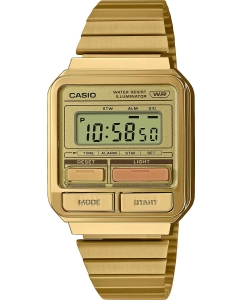 Купить Японские наручные часы Casio Vintage A120WEG-9A с хронографом в E-mobi