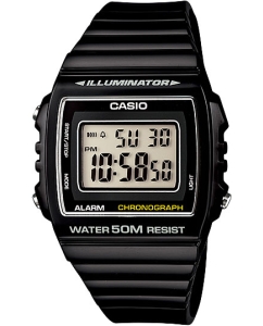Купить Японские наручные часы Casio Collection W-215H-1A с хронографом в E-mobi