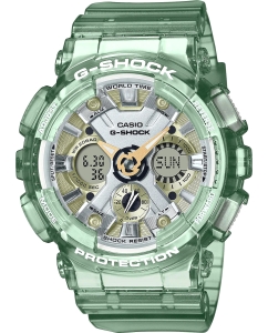 Купить Японские наручные часы Casio G-SHOCK GMA-S120GS-3AER с хронографом в E-mobi