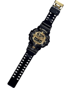 Купить Японские наручные часы Casio G-SHOCK GA-710GB-1A с хронографом  в E-mobi