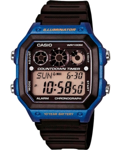 Купить Японские наручные часы Casio Illuminator AE-1300WH-2A в E-mobi