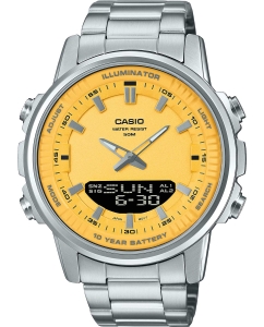 Купить Японские наручные часы Casio Collection AMW-880D-9A с хронографом в E-mobi