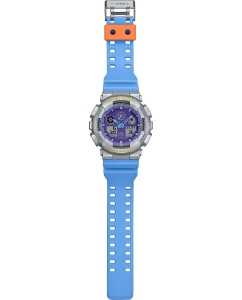 Купить Японские наручные часы Casio G-SHOCK GA-100EU-8A2 с хронографом  в E-mobi