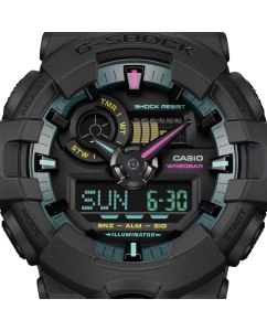 Купить Японские наручные часы Casio G-SHOCK GA-700MF-1A с хронографом  в E-mobi