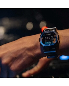 Купить Японские наручные часы Casio G-SHOCK GM-5600SS-1 с хронографом  в E-mobi