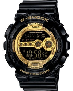 Купить Японские наручные часы Casio G-SHOCK GD-100GB-1E с хронографом в E-mobi