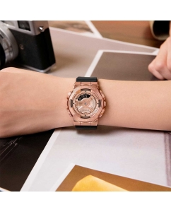 Купить Японские наручные часы Casio G-SHOCK GM-S110PG-1A с хронографом  в E-mobi