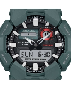 Купить Японские наручные часы Casio G-SHOCK GA-010-2A с хронографом  в E-mobi