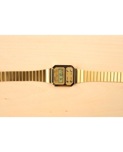 Купить Японские наручные часы Casio Vintage A100WEG-9AEF с хронографом  в E-mobi