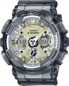 Купить Японские наручные часы Casio G-SHOCK GMA-S120GS-8AER с хронографом  в E-mobi