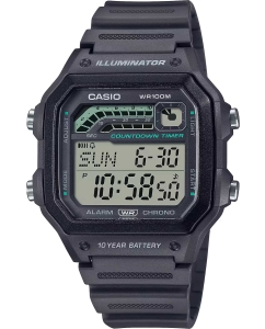 Купить Японские наручные часы Casio Collection WS-1600H-8A с хронографом в E-mobi