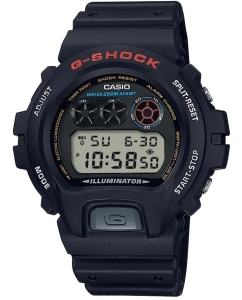 Купить Японские наручные часы Casio G-SHOCK DW-6900-1V с хронографом в E-mobi