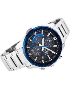 Купить Японские наручные часы Casio Edifice EQS-900DB-2AVUDF с хронографом  в E-mobi