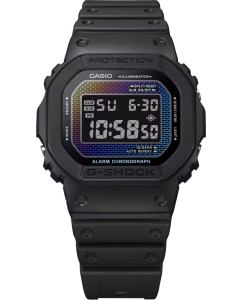 Купить Японские наручные часы Casio G-SHOCK DW-5600RW-1 с хронографом  в E-mobi