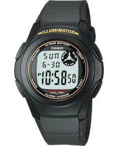Купить Японские наручные часы Casio Illuminator F-200W-9A с хронографом в E-mobi