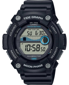 Купить Японские наручные часы Casio Collection WS-1300H-1AVEF с хронографом в E-mobi