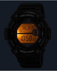 Купить Японские наручные часы Casio Collection WS-1300H-1AVEF с хронографом  в E-mobi