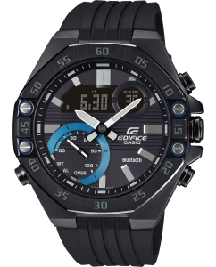 Купить Японские наручные часы Casio Edifice ECB-10PB-1AEF с хронографом в E-mobi