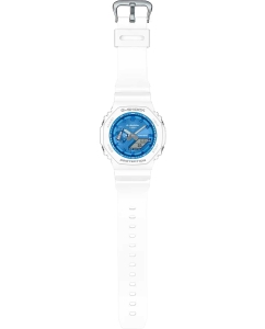 Купить Японские наручные часы Casio G-SHOCK GA-2100WS-7A с хронографом  в E-mobi